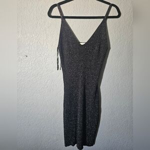 VTG Freshman 1996 Dress Black With Sparkles Size Medium Made Of A Rayon Blend